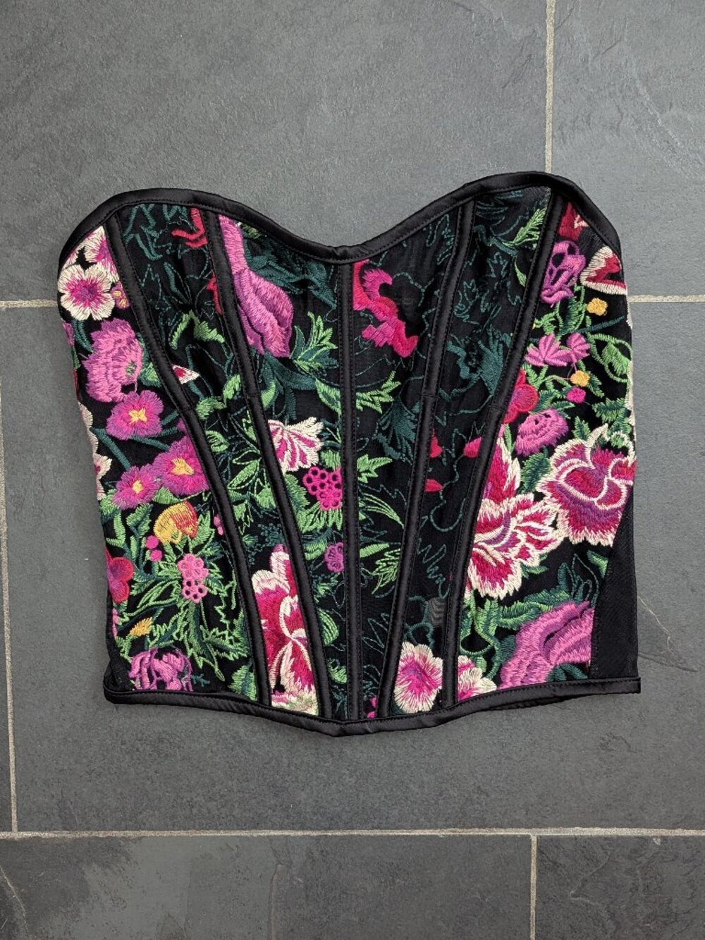 Kilo Brava Embroidered Corset Medium but Fits Small